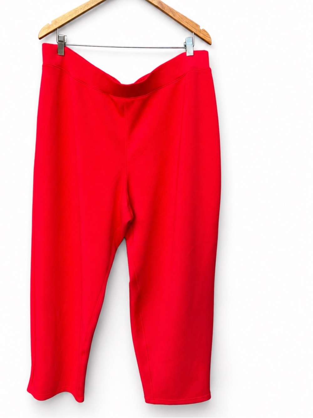 Spanx Pants Red Plus Size 3X air essentials? Trouser Pullon work casual office